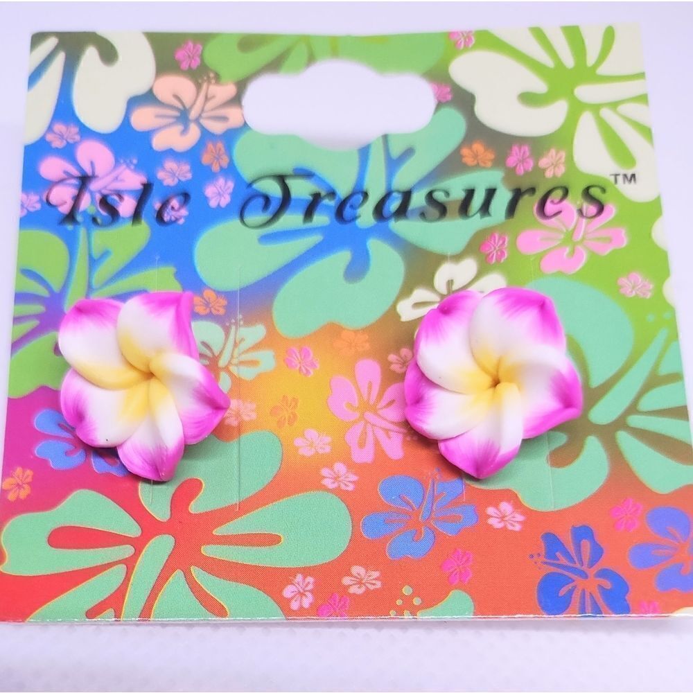 Flower earrings women's new d95